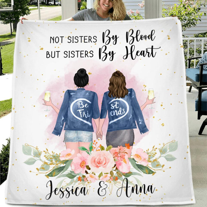 Personalized Best Friends Fleece Throw Blanket/Quilt - Gift Idea For Best Friends - We Are More Than Friends We Are Like A Really Small Gang