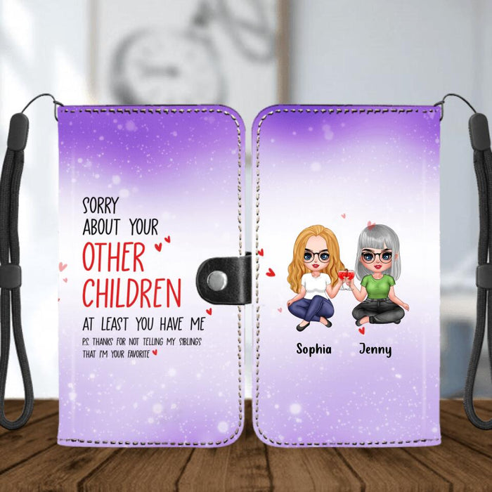 Personalized Favorite Child Mom Phone Wallets - Gift For Mother's Day - I'm Your Favorite