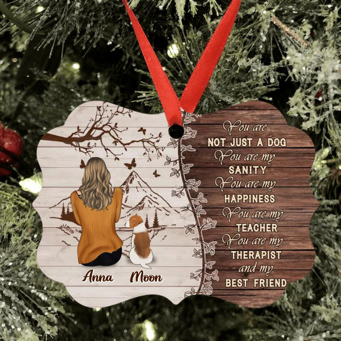 Personalized Pet Mom/Dad Ornament - Up to 5 Pets - Christmas Gift Idea For Dog/Cat Lovers - You Are My Best Friend
