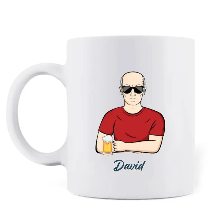 Personalized Couple Coffee Mug - Gift Idea For Couple/Mother's Day/Father's Day - I'm The Best Thing My Wife Ever Found On The Internet