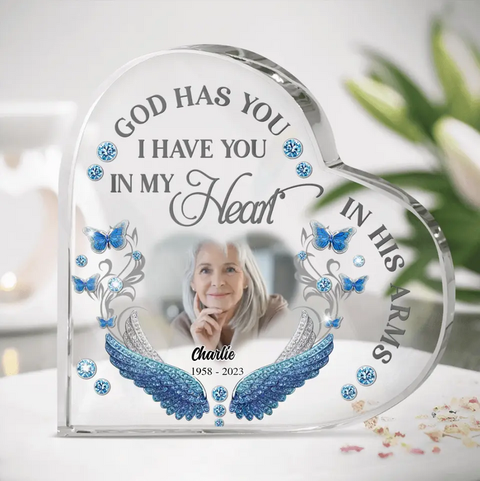 Personalized Memorial Photo Plaque - Bereavement Gifts