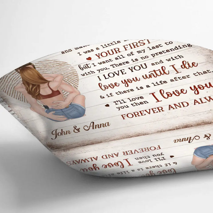 Personalized Couple Pillow Cover - Gift Idea For Couple/Valentines Day - The Day I Met You I Have Found The One Whom My Soul Loves