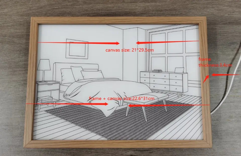 Personalized Couple Lighting Frame Canvas - Gift Idea For Couple/Husband & Wife - When We Get To The End Of Our Lives Together