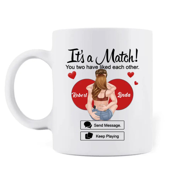 Personalized Couple Coffee Mug - Gift Idea For Couple/Him/Her/Valentine's Day - Of All The Weird Things I Have Found Online