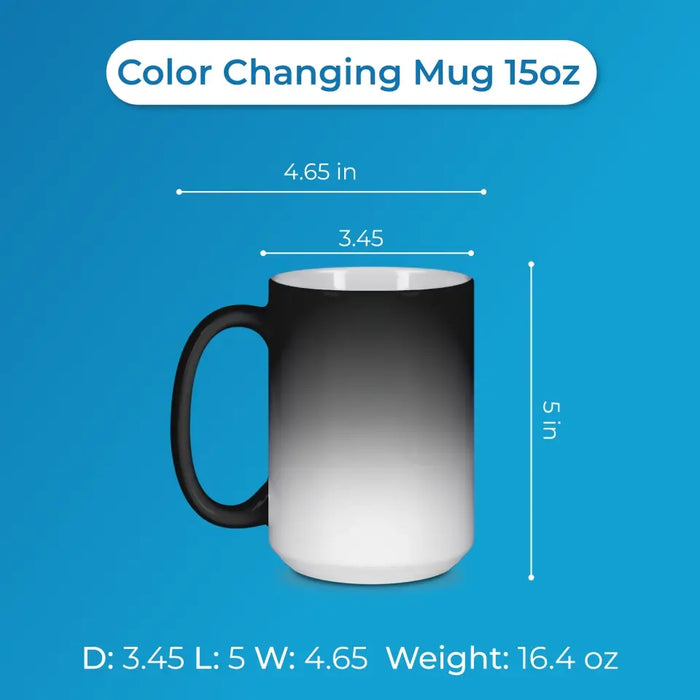 Personalized Couple Color Changing Beverage Mug - Gift Idea For Couple/Him/Her/Valentine's Day - It's Not That I'm Horny All The Time