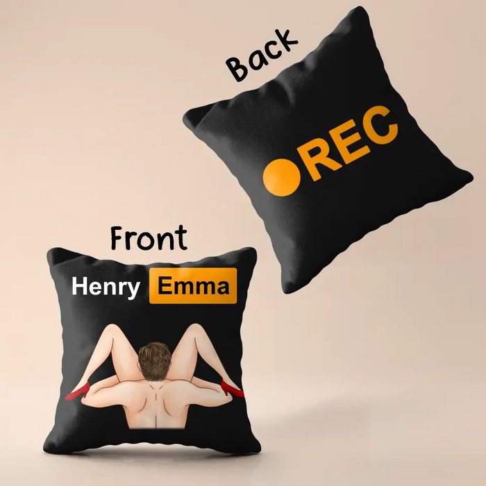 Personalized Couple Pillow Cover - Best Gift Ideas For Husband/Wife/Birthday/Anniversary