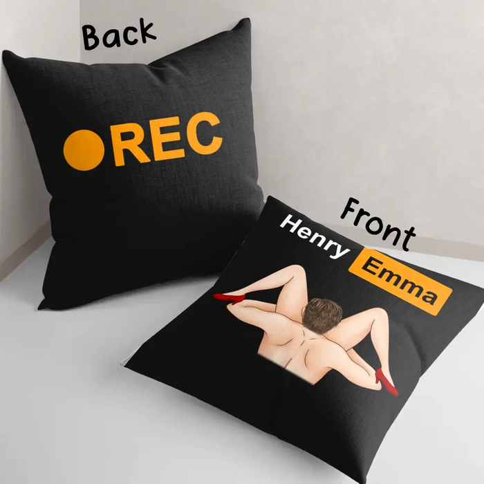 Personalized Couple Pillow Cover - Best Gift Ideas For Husband/Wife/Birthday/Anniversary