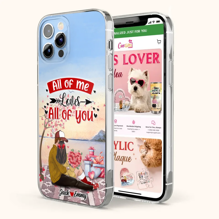 Personalized Couple Phone Case - Best Gift For Couple - Happy Valentine's Day