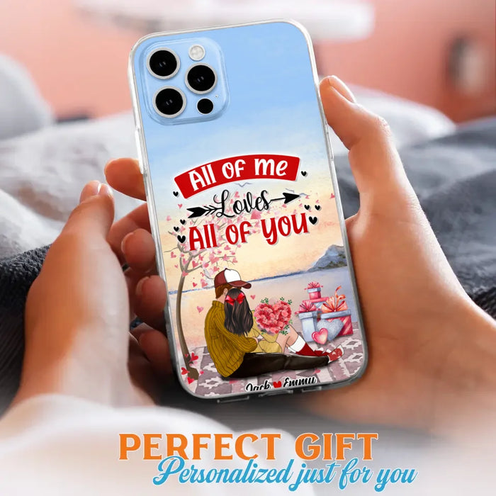 Personalized Couple Phone Case - Best Gift For Couple - Happy Valentine's Day