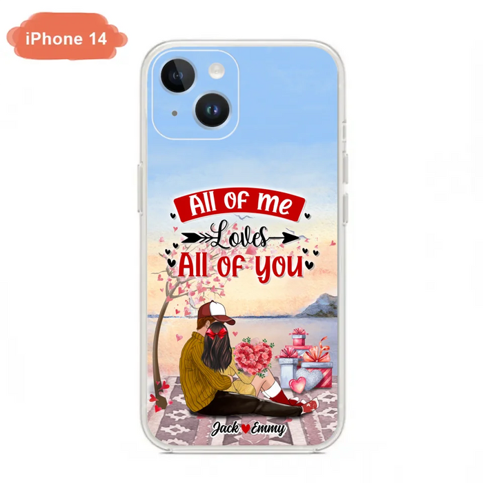 Personalized Couple Phone Case - Best Gift For Couple - Happy Valentine's Day