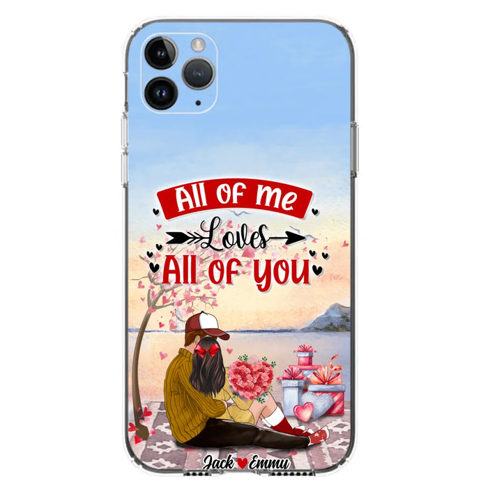 Personalized Couple Phone Case - Best Gift For Couple - Happy Valentine's Day