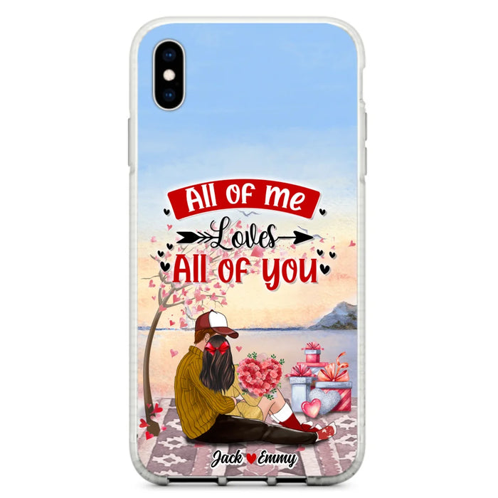 Personalized Couple Phone Case - Best Gift For Couple - Happy Valentine's Day