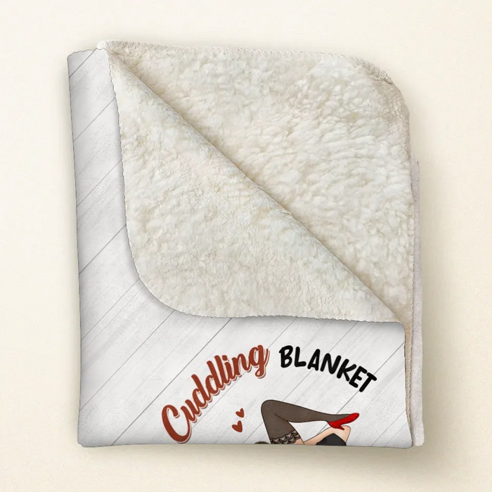 Personalized Couple Fleece Throw Blanket/Quilt - I Licked It So...It's Mine - Christmas Gift Idea For Couple