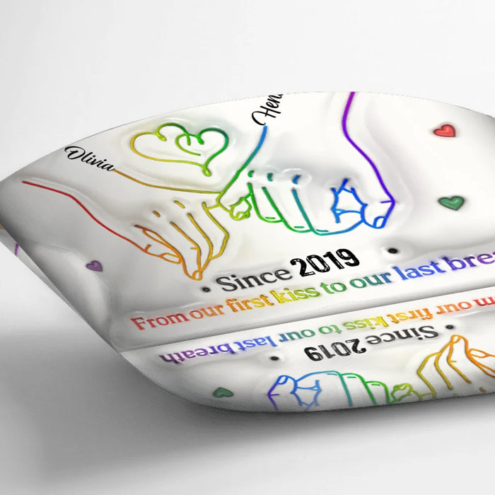 Personalized Couple Pillow Cover - Gift For Couple/Her/Him - Annoying Each Other