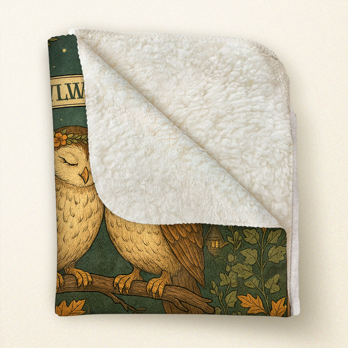 Personalized Couple Cottage Quilt/Fleece Throw Blanket - Gift Idea For Couple - Owlways Yours