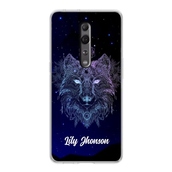 Personalized Wolf Mandala Phone Case - Best Gift For Wolf Lover's - Case For Huawei and Oppo - TOMO90