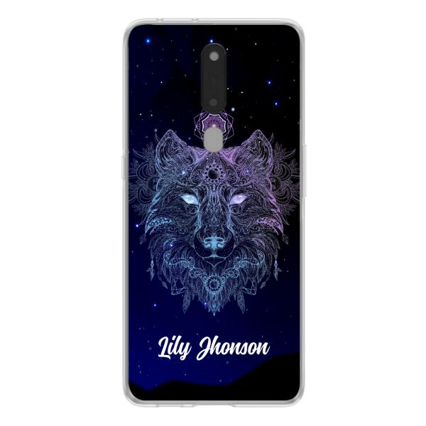Personalized Wolf Mandala Phone Case - Best Gift For Wolf Lover's - Case For Huawei and Oppo - TOMO90