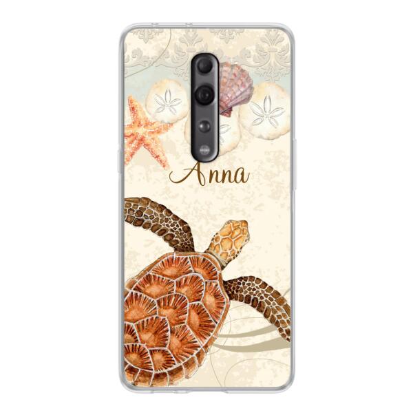 Personalized Sea Turtle Phone Case - Best Gift For Turtle Lover's - Case For Huawei and Oppo - DTJ0EN