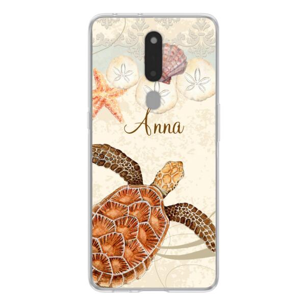Personalized Sea Turtle Phone Case - Best Gift For Turtle Lover's - Case For Huawei and Oppo - DTJ0EN