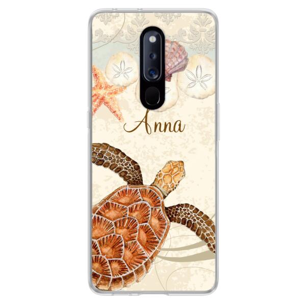 Personalized Sea Turtle Phone Case - Best Gift For Turtle Lover's - Case For Huawei and Oppo - DTJ0EN