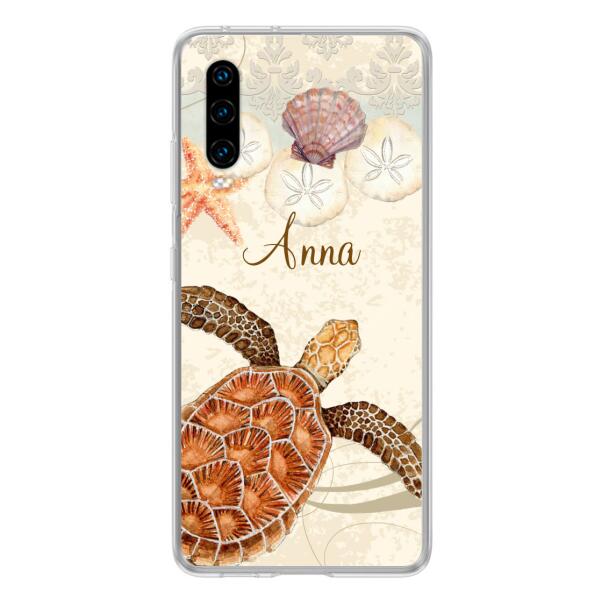 Personalized Sea Turtle Phone Case - Best Gift For Turtle Lover's - Case For Huawei and Oppo - DTJ0EN