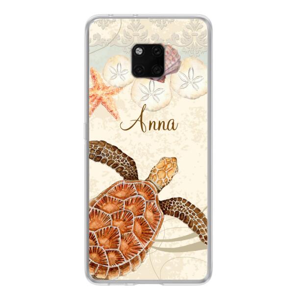 Personalized Sea Turtle Phone Case - Best Gift For Turtle Lover's - Case For Huawei and Oppo - DTJ0EN