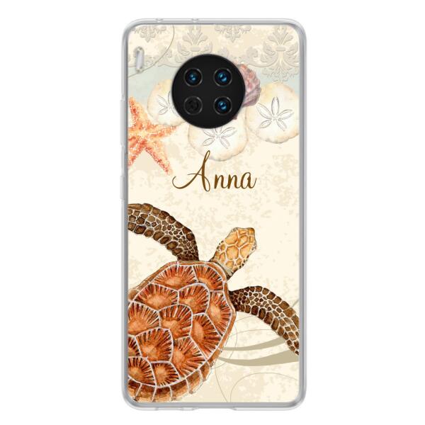 Personalized Sea Turtle Phone Case - Best Gift For Turtle Lover's - Case For Huawei and Oppo - DTJ0EN