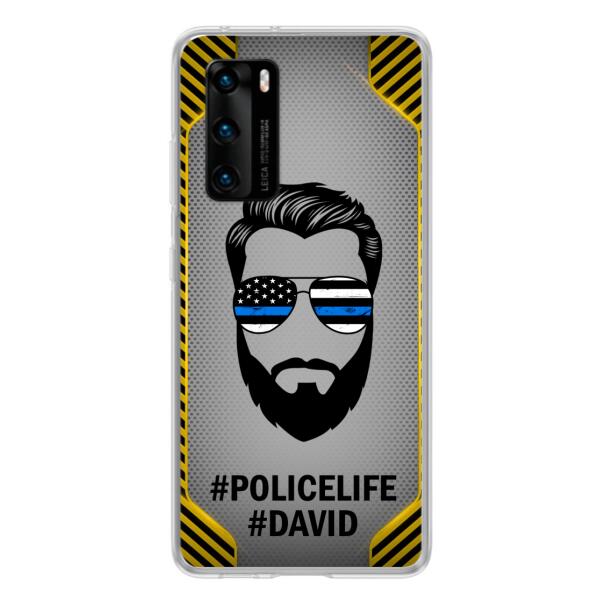 Personalized Policelife Phone Case - Best Gift for Dads - For Xiaomi, Oppo And Huawei - NTQYR8
