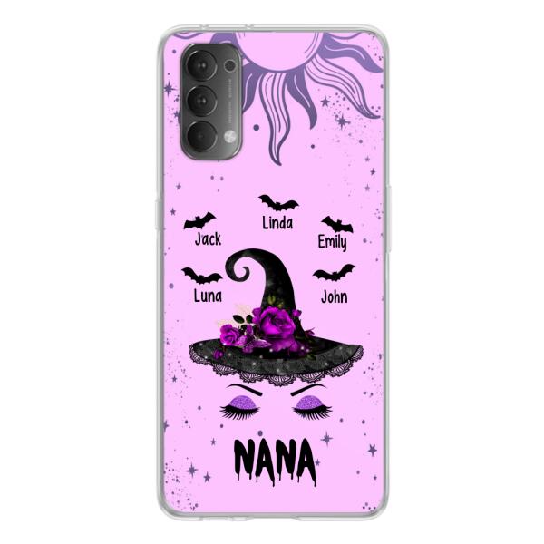 Personalized Mother Witch Phone Case - Up to 5 Kid's Name - Best Gift For Mother -  Grandma,Gigi,Nana,Mama,Gigi