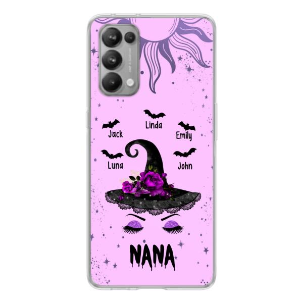 Personalized Mother Witch Phone Case - Up to 5 Kid's Name - Best Gift For Mother -  Grandma,Gigi,Nana,Mama,Gigi