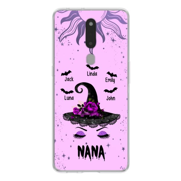 Personalized Mother Witch Phone Case - Up to 5 Kid's Name - Best Gift For Mother -  Grandma,Gigi,Nana,Mama,Gigi