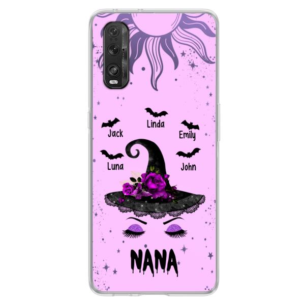 Personalized Mother Witch Phone Case - Up to 5 Kid's Name - Best Gift For Mother -  Grandma,Gigi,Nana,Mama,Gigi