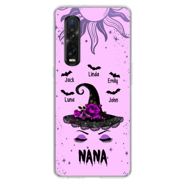 Personalized Mother Witch Phone Case - Up to 5 Kid's Name - Best Gift For Mother -  Grandma,Gigi,Nana,Mama,Gigi