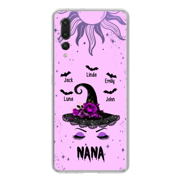 Personalized Mother Witch Phone Case - Up to 5 Kid's Name - Best Gift For Mother -  Grandma,Gigi,Nana,Mama,Gigi