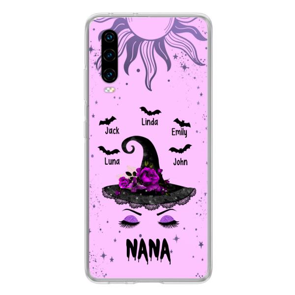 Personalized Mother Witch Phone Case - Up to 5 Kid's Name - Best Gift For Mother -  Grandma,Gigi,Nana,Mama,Gigi