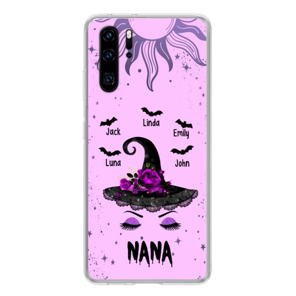 Personalized Mother Witch Phone Case - Up to 5 Kid's Name - Best Gift For Mother -  Grandma,Gigi,Nana,Mama,Gigi
