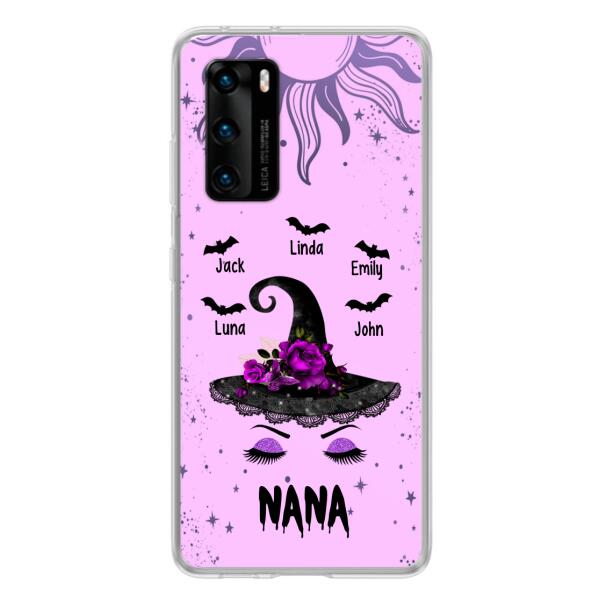 Personalized Mother Witch Phone Case - Up to 5 Kid's Name - Best Gift For Mother -  Grandma,Gigi,Nana,Mama,Gigi