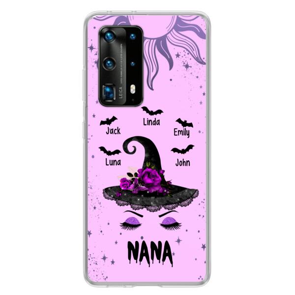 Personalized Mother Witch Phone Case - Up to 5 Kid's Name - Best Gift For Mother -  Grandma,Gigi,Nana,Mama,Gigi