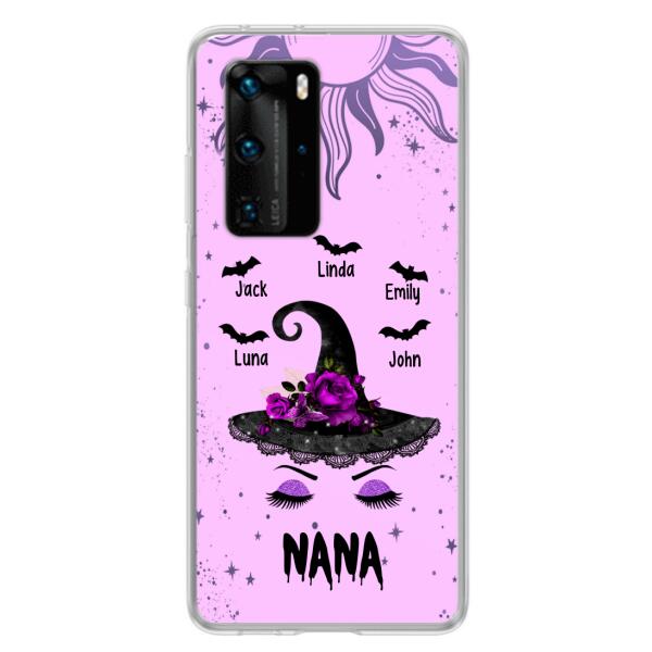 Personalized Mother Witch Phone Case - Up to 5 Kid's Name - Best Gift For Mother -  Grandma,Gigi,Nana,Mama,Gigi