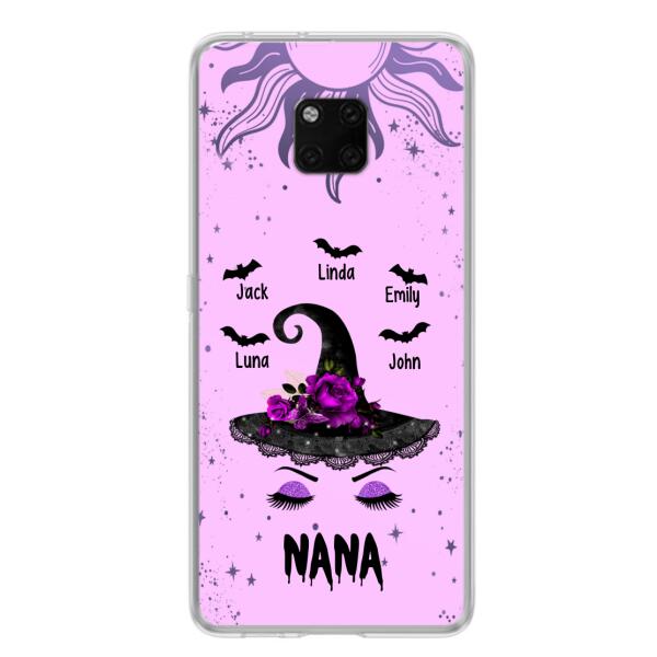 Personalized Mother Witch Phone Case - Up to 5 Kid's Name - Best Gift For Mother -  Grandma,Gigi,Nana,Mama,Gigi