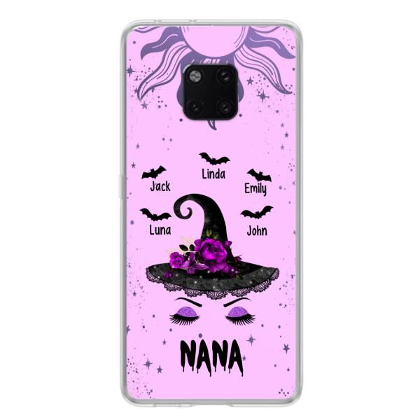 Personalized Mother Witch Phone Case - Up to 5 Kid's Name - Best Gift For Mother -  Grandma,Gigi,Nana,Mama,Gigi