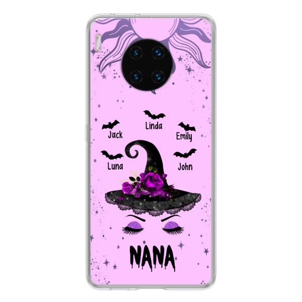 Personalized Mother Witch Phone Case - Up to 5 Kid's Name - Best Gift For Mother -  Grandma,Gigi,Nana,Mama,Gigi
