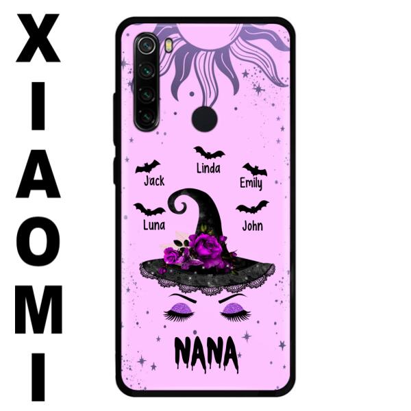 Personalized Mother Witch Phone Case - Up to 5 Kid's Name - Best Gift For Mother -  Grandma,Gigi,Nana,Mama,Gigi
