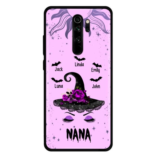Personalized Mother Witch Phone Case - Up to 5 Kid's Name - Best Gift For Mother -  Grandma,Gigi,Nana,Mama,Gigi