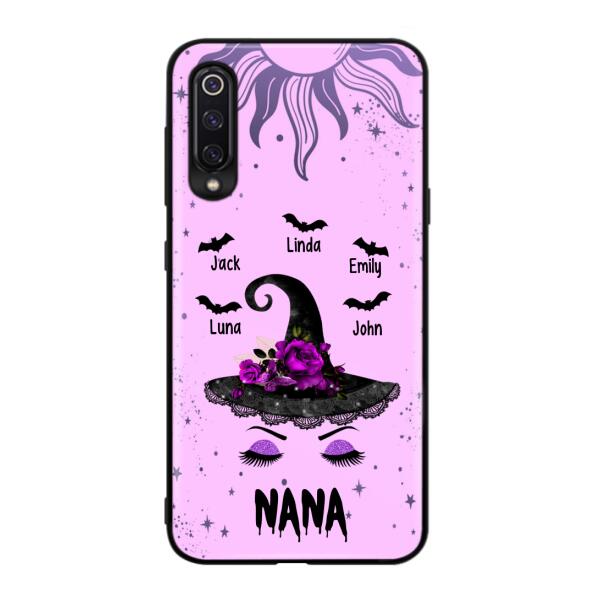 Personalized Mother Witch Phone Case - Up to 5 Kid's Name - Best Gift For Mother -  Grandma,Gigi,Nana,Mama,Gigi