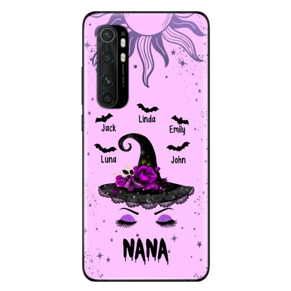 Personalized Mother Witch Phone Case - Up to 5 Kid's Name - Best Gift For Mother -  Grandma,Gigi,Nana,Mama,Gigi