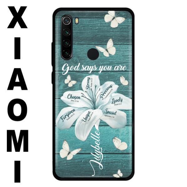 Personalized Phone Case - Gods Says You Are - Case For Xiaomi Huawei Oppo - BR9N4C