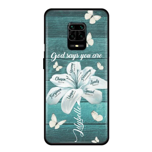 Personalized Phone Case - Gods Says You Are - Case For Xiaomi Huawei Oppo - BR9N4C