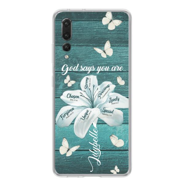 Personalized Phone Case - Gods Says You Are - Case For Xiaomi Huawei Oppo - BR9N4C