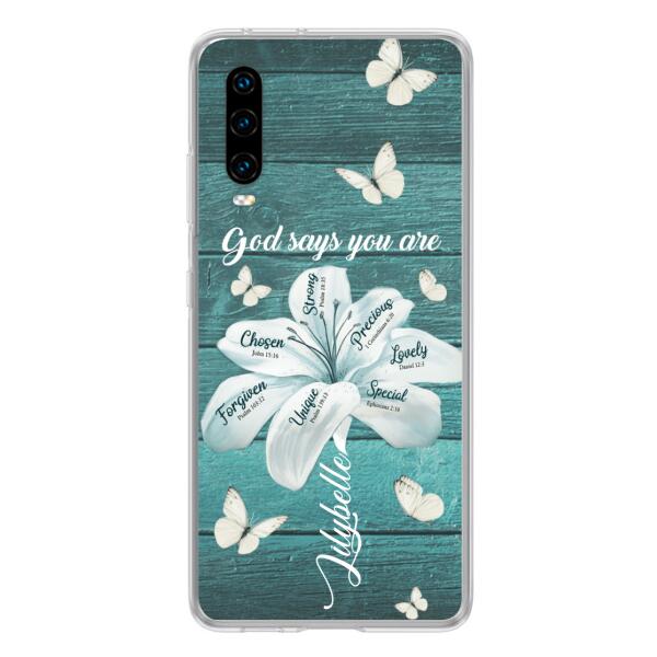 Personalized Phone Case - Gods Says You Are - Case For Xiaomi Huawei Oppo - BR9N4C